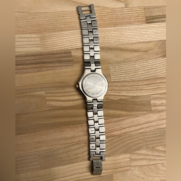 Bulova Men’s Watch Vintage Two Tone Gold Tone Quartz with Date Window 98B52 - Picture 10 of 11